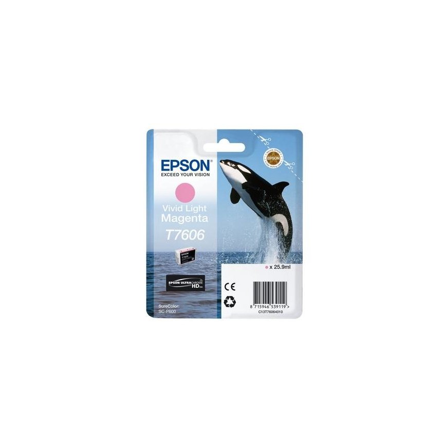 Epson C13T76064N10 rašalo kasetė 1 vnt Originalus Šviesi Magenta