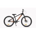Insera Breeze 24" 3-vaihteinen lasten maastopyörä, musta Insera Breeze 24" 3-vaihteinen lasten maastopyörä, musta