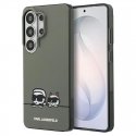 Samsung Galaxy S26 Ultra IML Peekaboo Karl&Choupette ar MagSafe apvalku zaļā krāsā