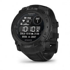 Garmin Instinct 3,05 cm (1.2") AMOLED 45 mm Цифровой 390 x 390 пикселей Сенсорный экран Черный GPS (спутниковый)