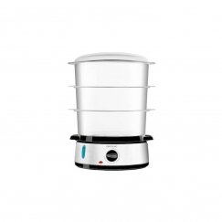 Cecotec Vapovita 3000 Inox garų puodas Pastatomi 800 W Juoda, Nerūdijančiojo plieno, Permatomas