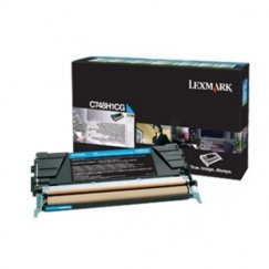 Lexmark C748H3CG värikasetti 1 kpl Alkuperäinen Syaani