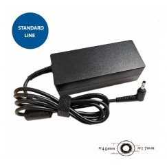 Extra Digital DE65G4017 virta-adapteri ja vaihtosuuntaaja Sisätila 65 W musta