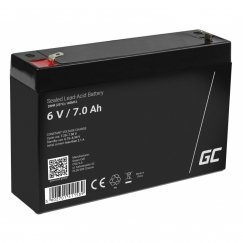 Green Cell AGM12 uzlādējamā baterija Noslēgts svina skābju (VRLA) 7000 mAh 6 V