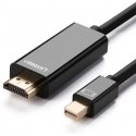 Mini DP Male to HDMI Cable 4K 1.5м Черный Mini DP Male to HDMI Cable 4K 1.5м Черный