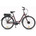 Insera e-Boulevard 28" 3-vaihteinen sähköpyörä, 50 cm, punainen Insera e-Boulevard 28" 3-vaihteinen sähköpyörä, 50 cm, punainen