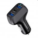 CC271 Rigorozs PD37W (2A1C) auto lādētājs melns CC271 Rigorozs PD37W (2A1C) auto lādētājs melns