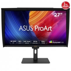 ASUS ProArt PA27UCGE kompiuterio monitorius 68,6 cm (27") 3840 x 2160 pikseliai 4K Ultra HD LED Juoda