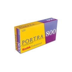 Kodak 1x5 Portra 800 120 spalvota fotojuosta