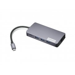 Lenovo GX91M73946 sülearvuti dokk ja pordireplikaator Juhtmega ühendatud USB 3.2 Gen 1 (3.1 Gen 1) Type-C Hall