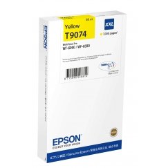 Epson C13T90744N rašalo kasetė 1 vnt Originalus Ekstra (Super) didelės išeigos Geltona