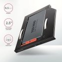 Axagon RSS-CD09 2.5 SSD/HDD caddy into DVD slot 9.5 mm LED ALU interfeisa karte/adapteris Iekšējs SA Axagon RSS-CD09 2.5 SSD/HDD caddy into DVD slot 9.5 mm LED ALU interfeisa karte/adapteris Iekšējs SA