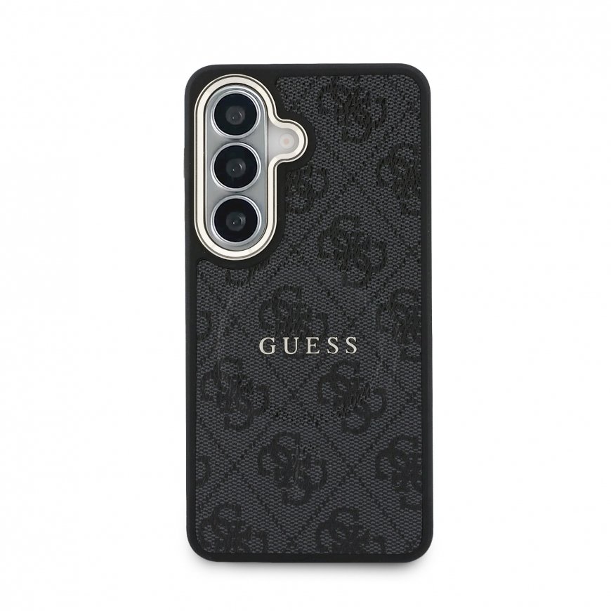 Guess PU Leather 4G Gold Frame