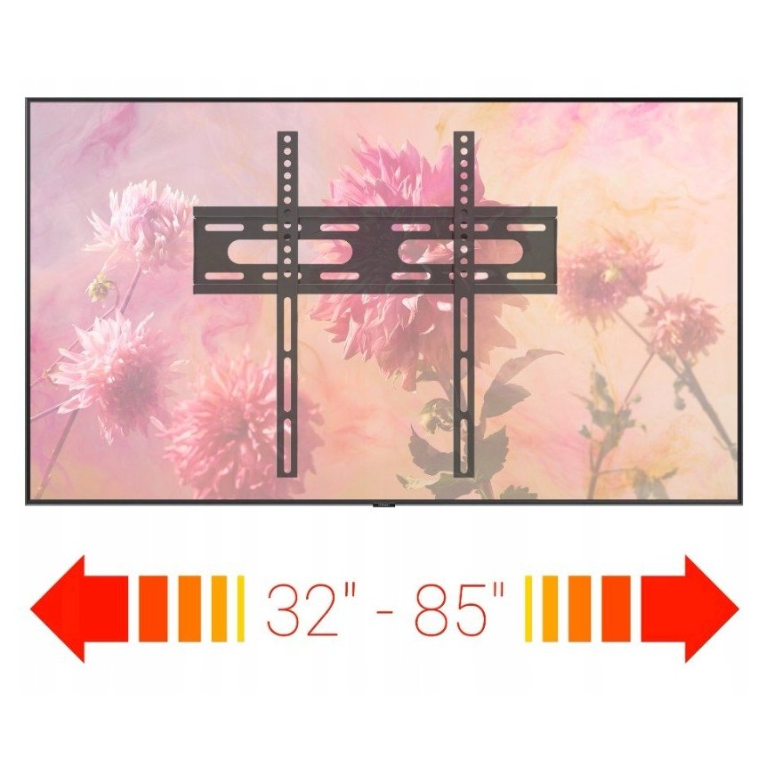 Lamex LXLCD98Q TV Sienas kronšteins televizoriem līdz 32"- 85" / 45kg – 4