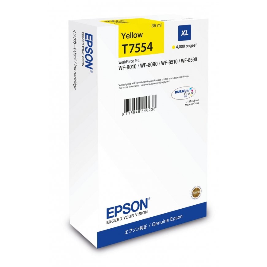 Epson C13T75544N tintes kārtridžs 1 pcs