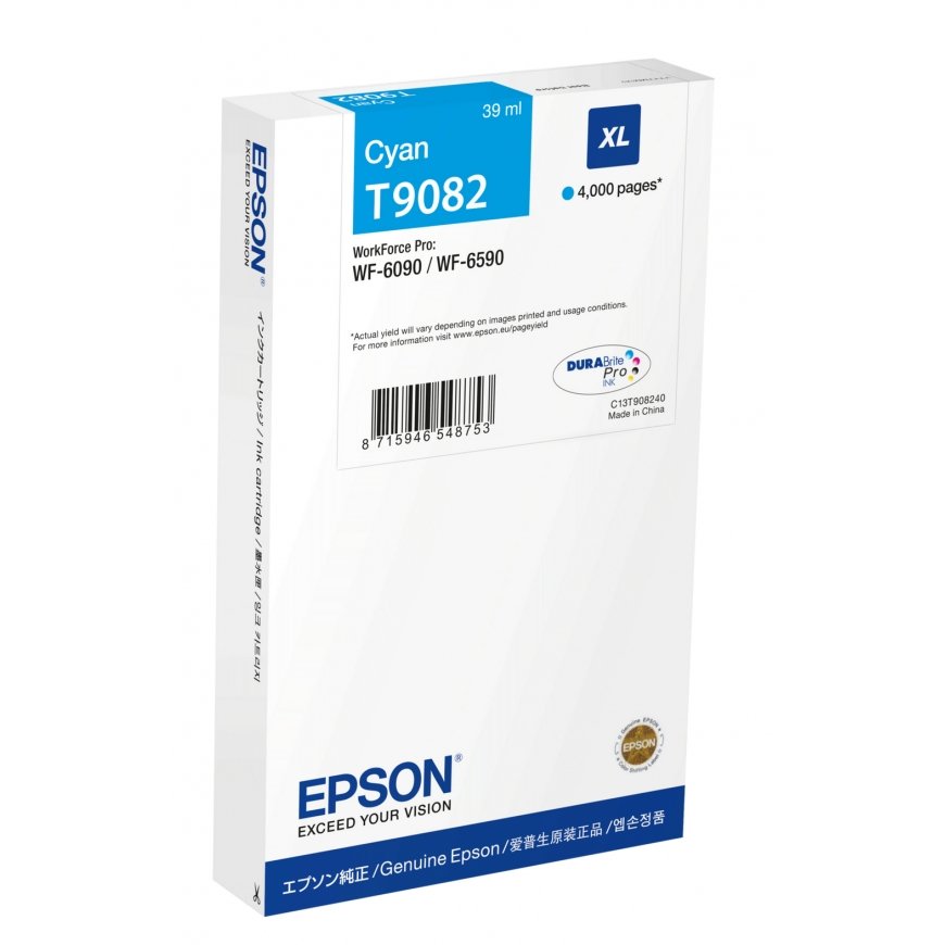 Epson C13T90824N tintes kārtridžs 1 pcs