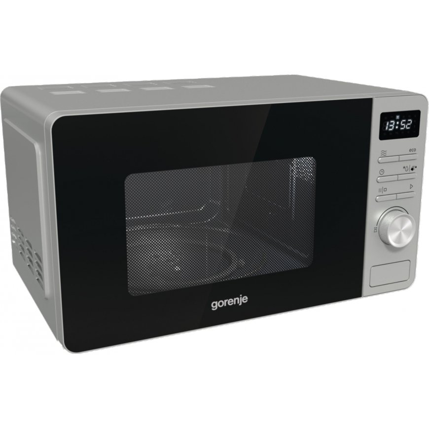 Gorenje MO20A3X Nerūsējošs tērauds Solo mikrovilnis Novietojams uz galda 20 L 800 W