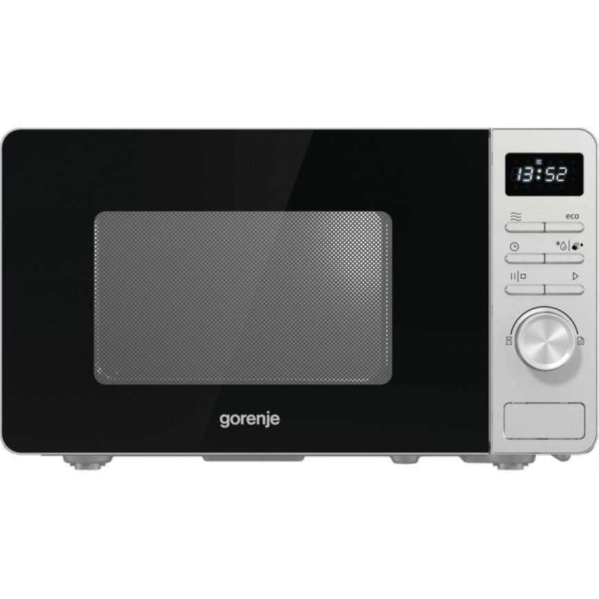 Gorenje MO20A3X Nerūdijančiojo plieno Mikrobangų krosnelė be papildomų funkcijų Stalviršis 20 L 800 – 2
