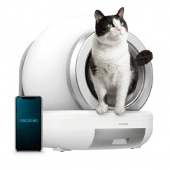 Cecotec Pumba 7000 CleanKitty Compact Connected Kissa Robottihiekkalaatikko Valkoinen