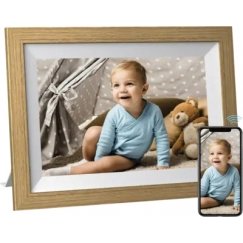Kodak RCF-1012W digitālie foto rāmis Balts 25,6 cm (10.1") Skārienjūtīgais ekrāns Wi-Fi