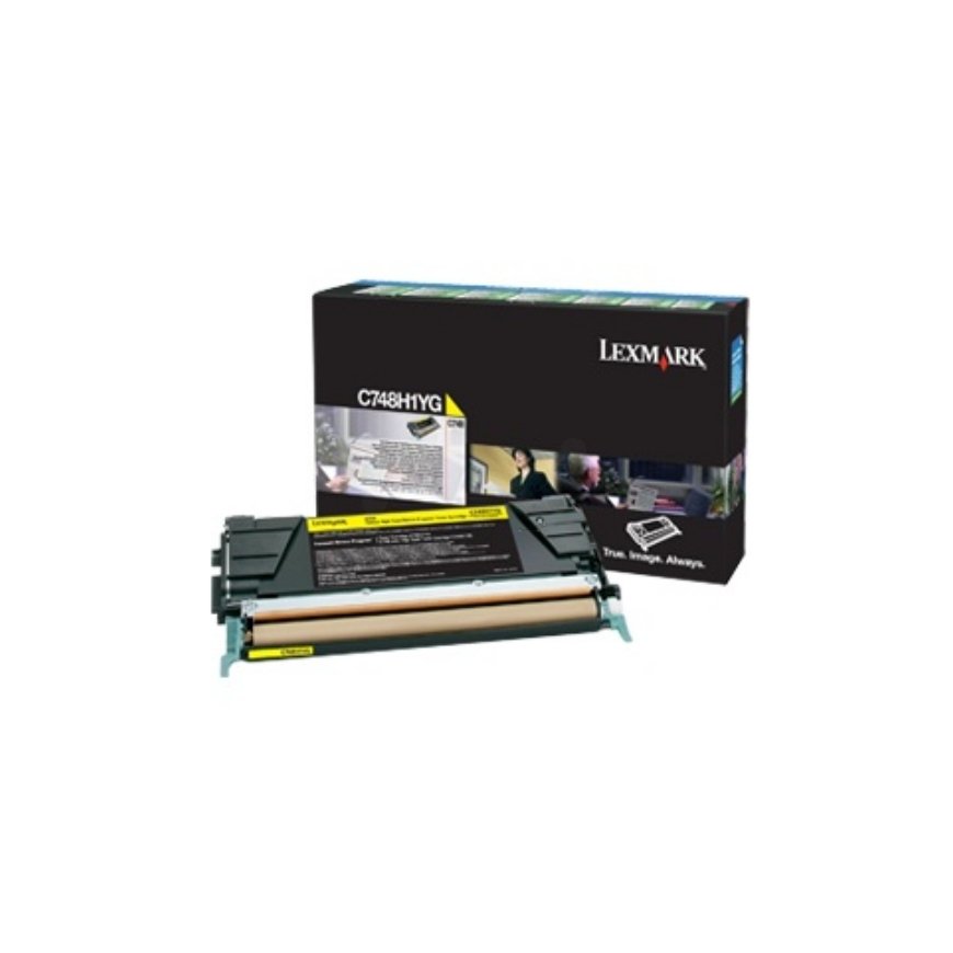 Lexmark C748H3YG tonera kārtridžs 1 pcs Oriģināls Dzeltens