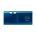 Samsung MUF-64DA USB-muisti 64 GB USB Type-C 3.2 Gen 1 (3.1 Gen 1) Sininen Samsung MUF-64DA USB-muisti 64 GB USB Type-C 3.2 Gen 1 (3.1 Gen 1) Sininen