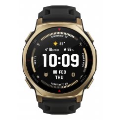 Amazfit T-rex 3 Pro 3,35 cm (1.32") AMOLED 44 mm Digitaalinen 466 x 466 pikseliä Kosketusnäyttö Kulta Wi-Fi GPS (satelliitti)