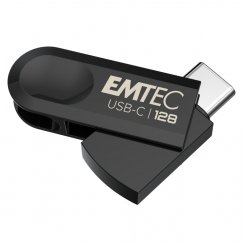 Emtec C280 USB флеш накопитель 128 GB USB Type-C 3.2 Gen 1 (3.1 Gen 1) Черный