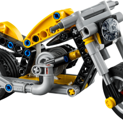 LEGO TECHNIC 42225 Kollane Mootorratas