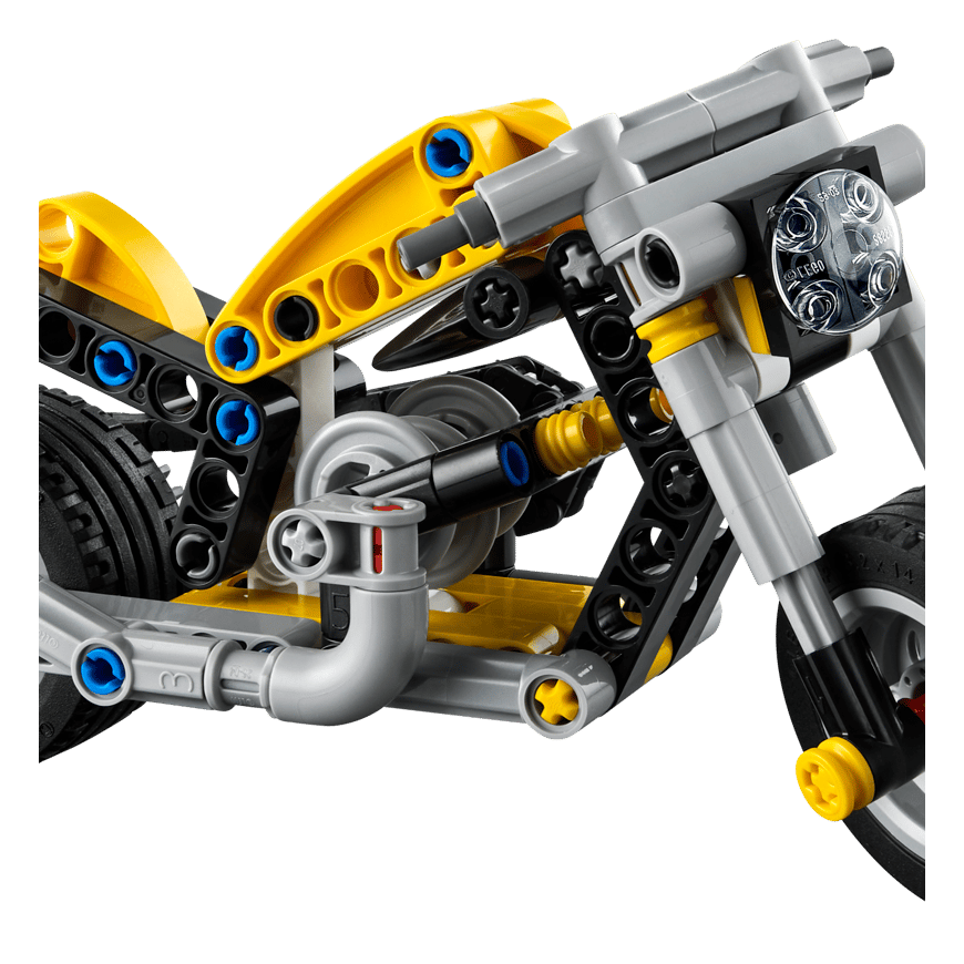 LEGO TECHNIC 42225 Kollane Mootorratas