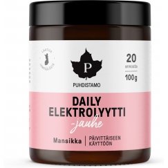 Puhdistamo Daily Electrolyte Powder Strawberry, 100 g