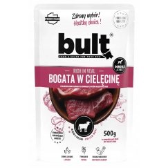 BULT Minkštas maistas šunims, turintis daug veršienos, 500 g