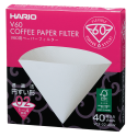 Hario Paper Suodattimet V60-01 Dripper 40 kpl Hario Paper Suodattimet V60-01 Dripper 40 kpl
