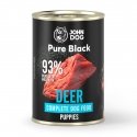 John Dog Pure Black aikuiselle jolille märkäruoka koiralle 400g