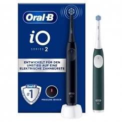 Oral-B iO Series 2 Täiskasvanud Vibreeriv hambahari Must, Roheline