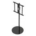 Gembird TVS-65S-02 televizora stiprinājums 165,1 cm (65") Melns