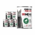 John Dog 99 Adult Rabbit Wet Food for Cats 400g John Dog 99 Adult Rabbit Wet Food for Cats 400g