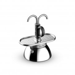 Bialetti 0007310 manuālais kafijas pagatavošanas rīks Mokas kafijas katliņš Sudrabs