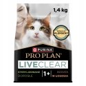 PURINA PRO PLAN LIVECLEAR STERILISED ADULT Bagāts ar lasi 1,4kg