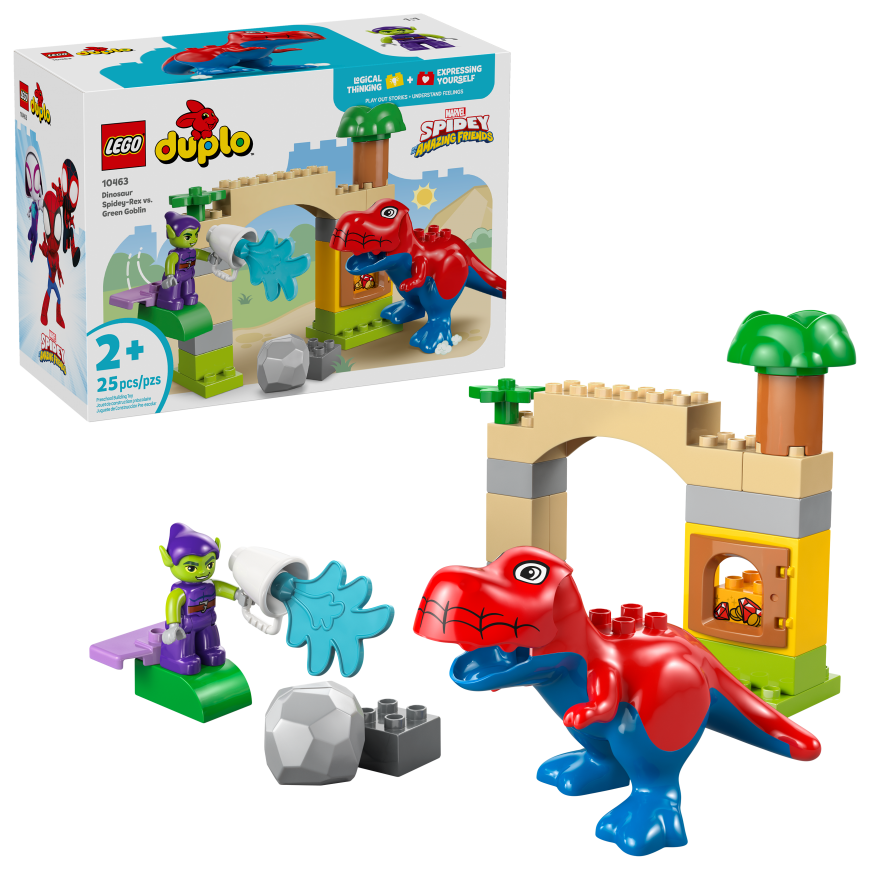 LEGO DUPLO 10463 Dinosaurus Spidey-Rex pret