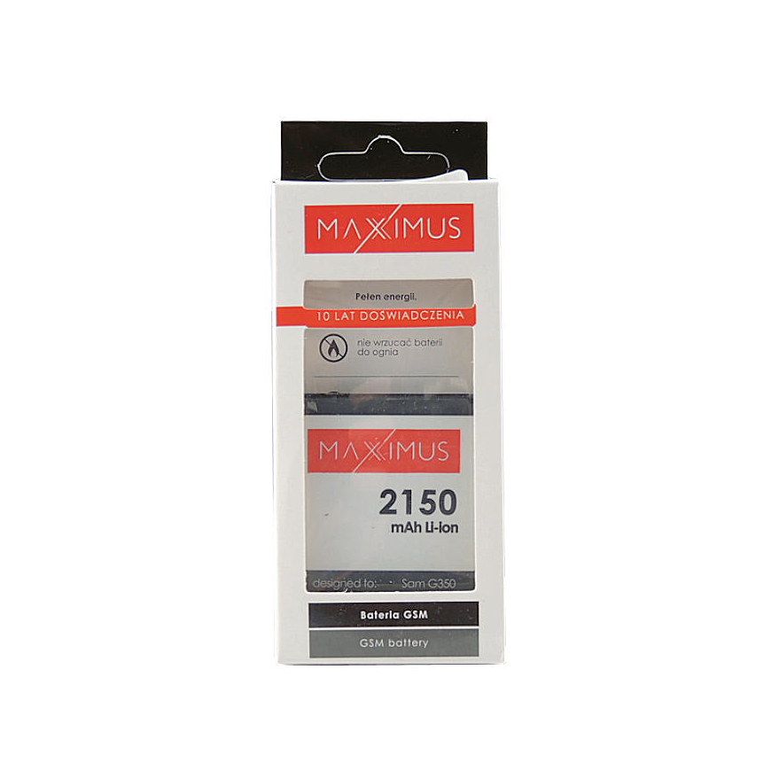 BAT MAXXIMUS SAM G350 CORE PLUS 2150 mAh EB-B185BE – 4