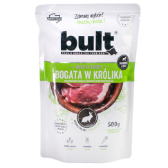 BULT Šunų maistas drėgnas su kiauliena ir gausiai kriaušėmis, 500 g