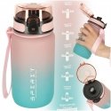 RoGer Sport Water Bottle 600ml Pink‑Blue RoGer Sport Water Bottle 600ml Pink‑Blue