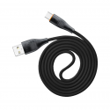 T-PHOX CABLE X-LITE TYPE-C BLACK 1M 3A T-PHOX CABLE X-LITE TYPE-C BLACK 1M 3A