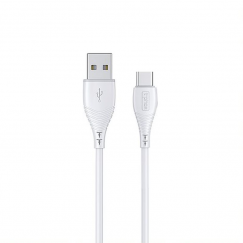 CABLE T-PHOX NATURE TYPE-C WHITE 1.2M 3A