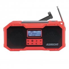 Albrecht DR 112 Skaitmeninis Juoda, Raudona