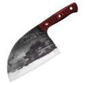 Virtuvinis peilis Serb Samura Mad Bull 18 cm, raudonas Virtuvinis peilis Serb Samura Mad Bull 18 cm, raudonas