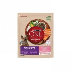 PURINA ONE MINI Корм для собак Sensitive с лососем и рисом 1,5 кг