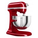 KitchenAid 5KSM60SPXEER Mikseris ar statīvu 375 W Pelēks, Sarkans, Nerūsējošs tērauds KitchenAid 5KSM60SPXEER Mikseris ar statīvu 375 W Pelēks, Sarkans, Nerūsējošs tērauds