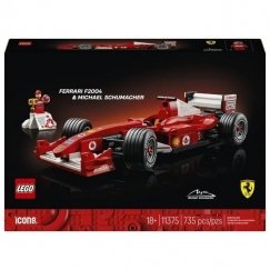 LEGO ICONS 11375 Ferrari F2004 & Michael Schumacher